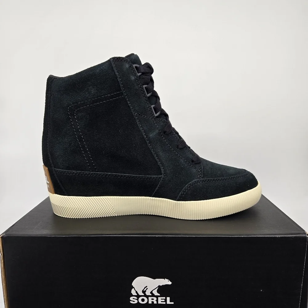 New SOREL Out N About Wedge Sneaker Women's Shoes Size 9.5 - Picture 5 of 8